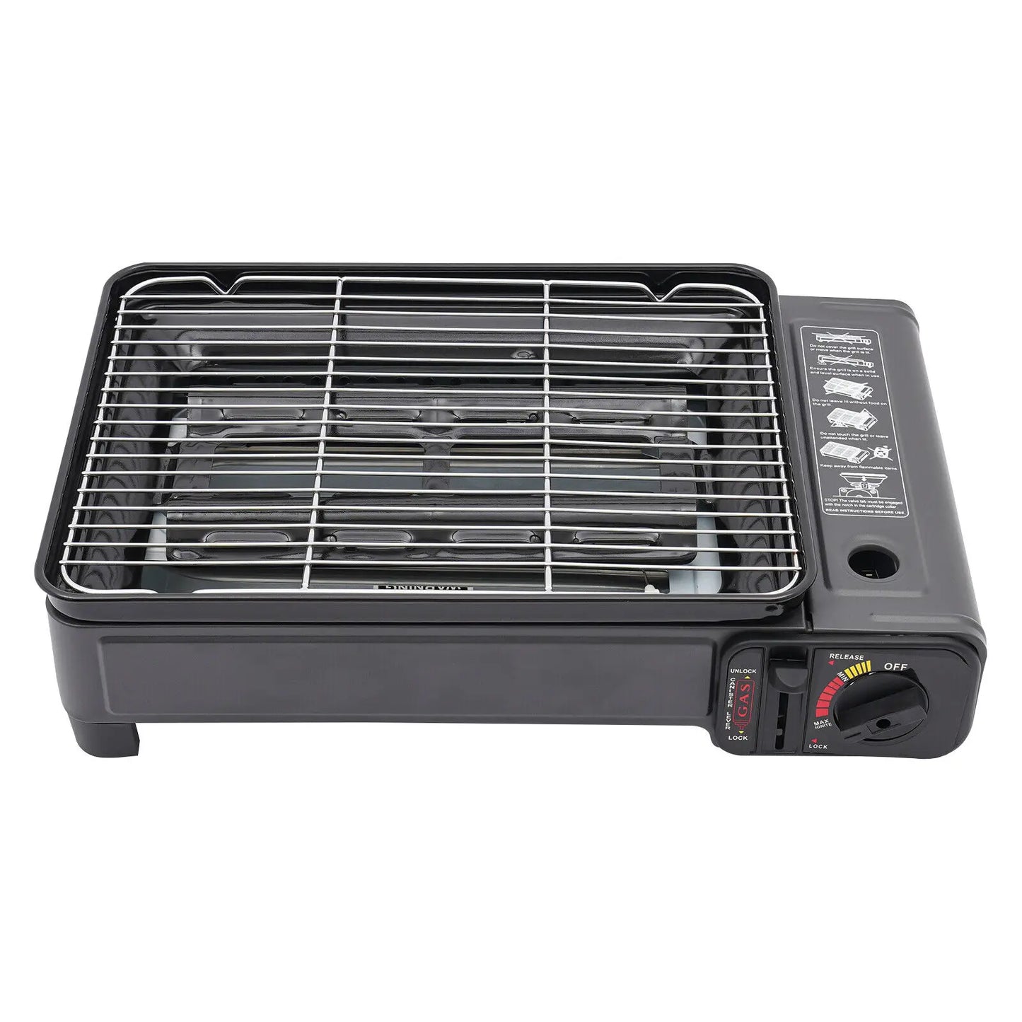 Butane Grill Stove Portable Camping Grill Gas Stove for Camping Traveling Trekking