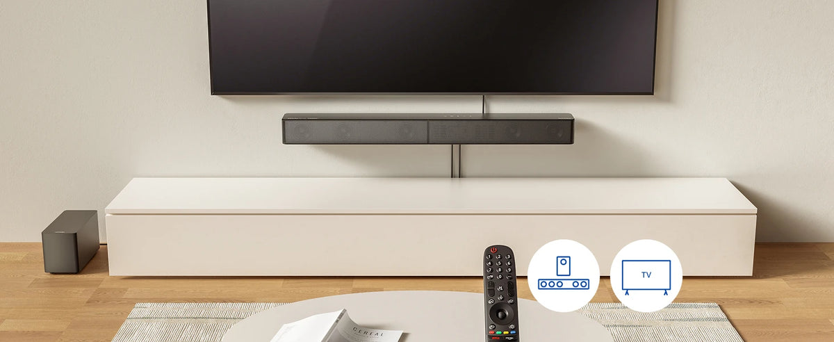 M60 Boom 5.1ch Soundbar with Dolby Atmos, 340W Home Theater System with 5.25" Wired Subwoofer, APP Control