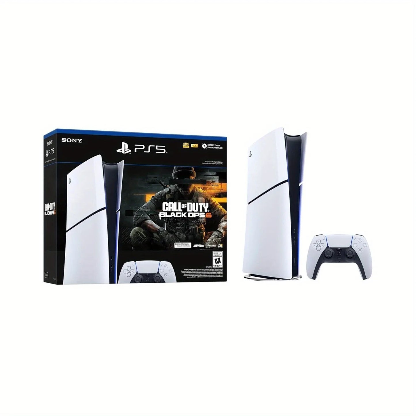 PlayStation 5 Digital Edition Slim Console – Call of Duty Black Ops 6 Bundle