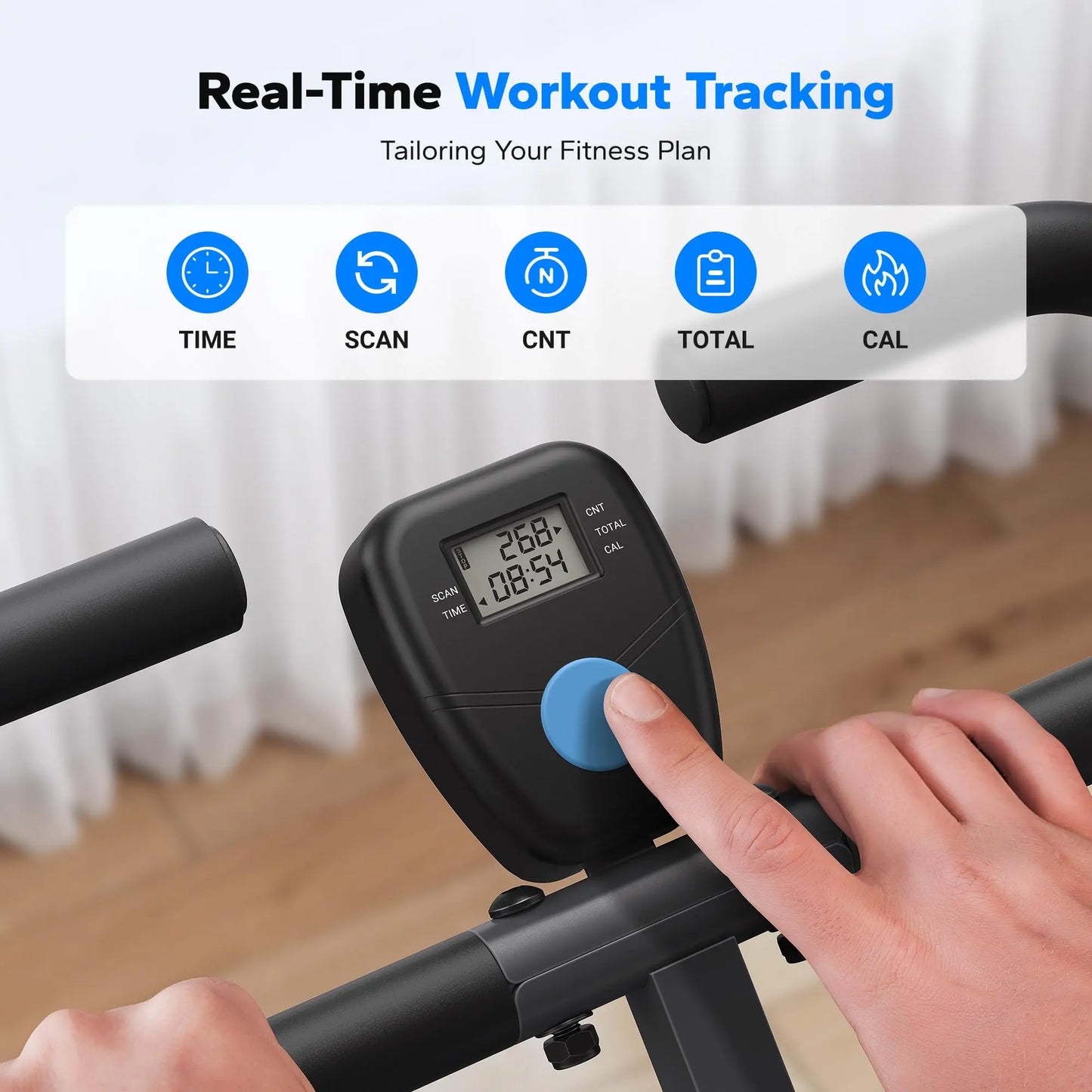 MERACH R07 Squat Machine 2in1 Squat Rowing Machine Easy Setup Foldable Exercise Equipment Glute Trainer Machine Glutes Leg Home Fit