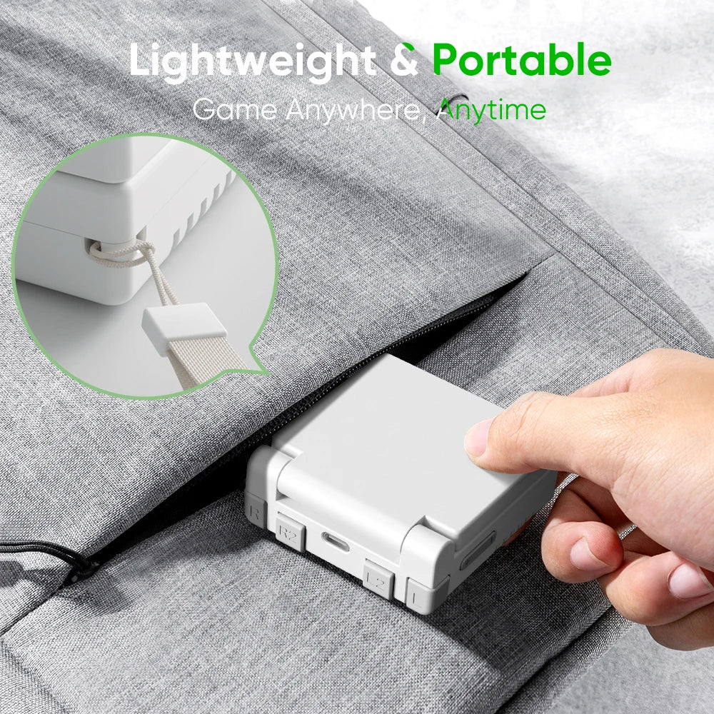 Mini Flip Retro Handheld Game Console With New Hinge 2.8 inch IPS Screen Portable Video Game Players Consoles Classic Gaming Emulator Childhood Gifts