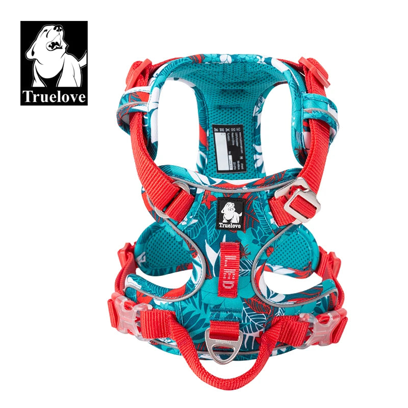 Pet Explosion-proof Dog Harness Camouflage Reflective Nylon Special Edition and Upgrade Version Easy to Adjust TLH5653