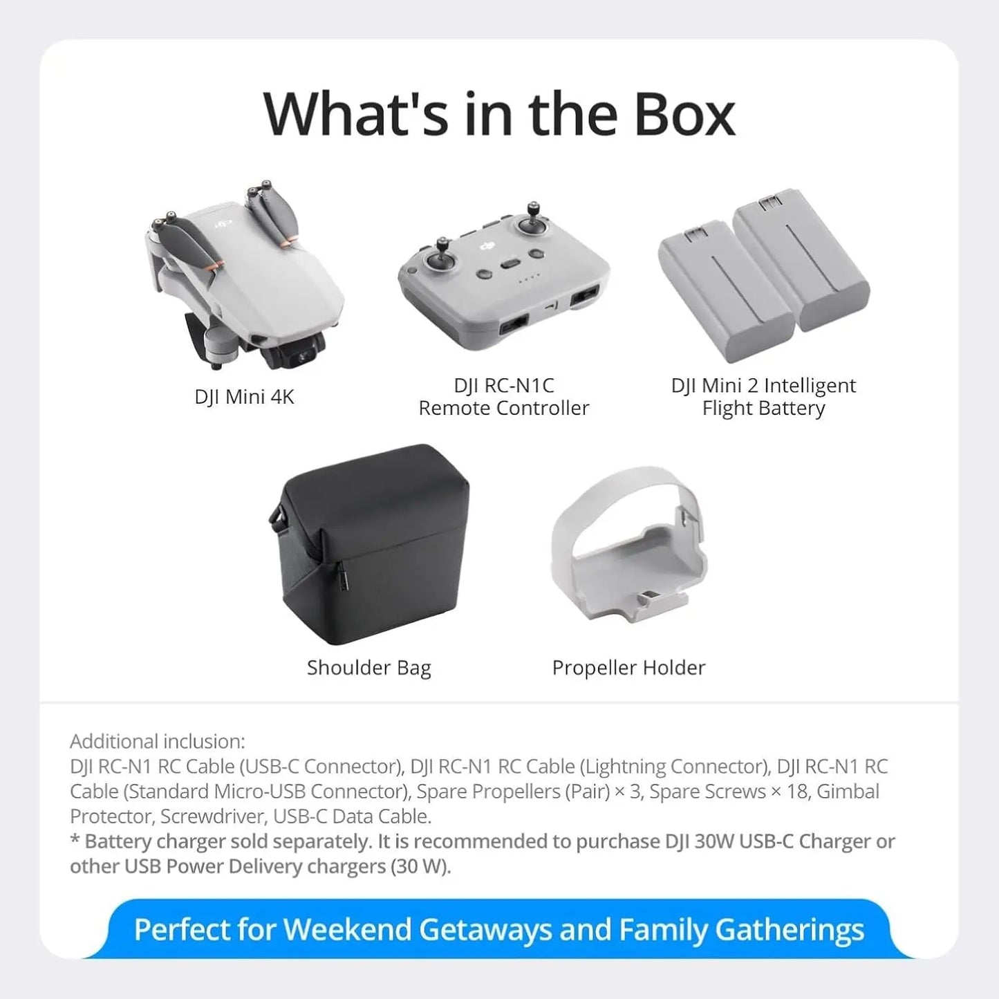 Refurbish DJI Mini 3 Drones with Camera for Adults 4K