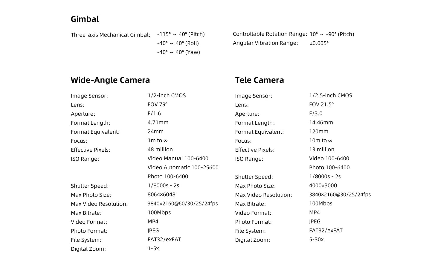 X8 Tele Max 4K Professional Drone Wide-Angle Tele Camera 30x Hybrid Zoom 3-axis Gimbal AI Super Night Video RC Quadcopter