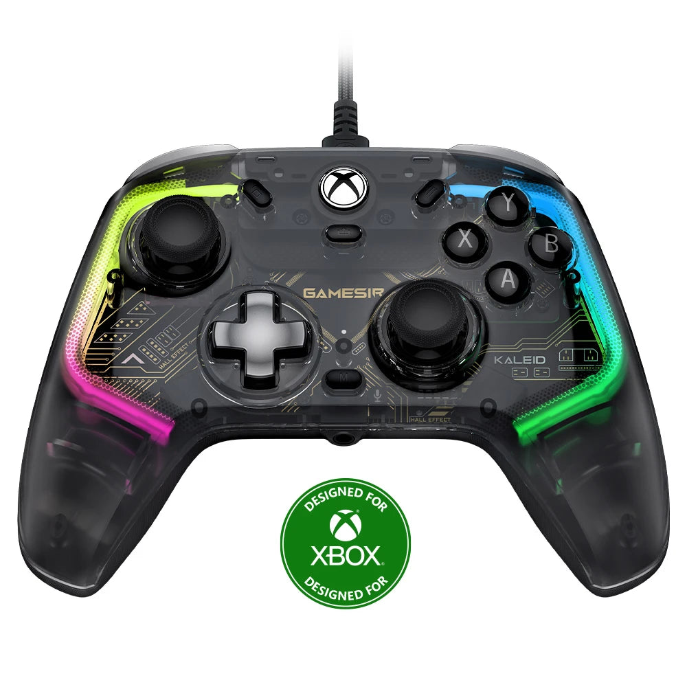 GameSir Kaleid Flux Xbox Controller Hall Effect Gamepad for Xbox Series X, Xbox Series S, Xbox One Game Console PC Joystick