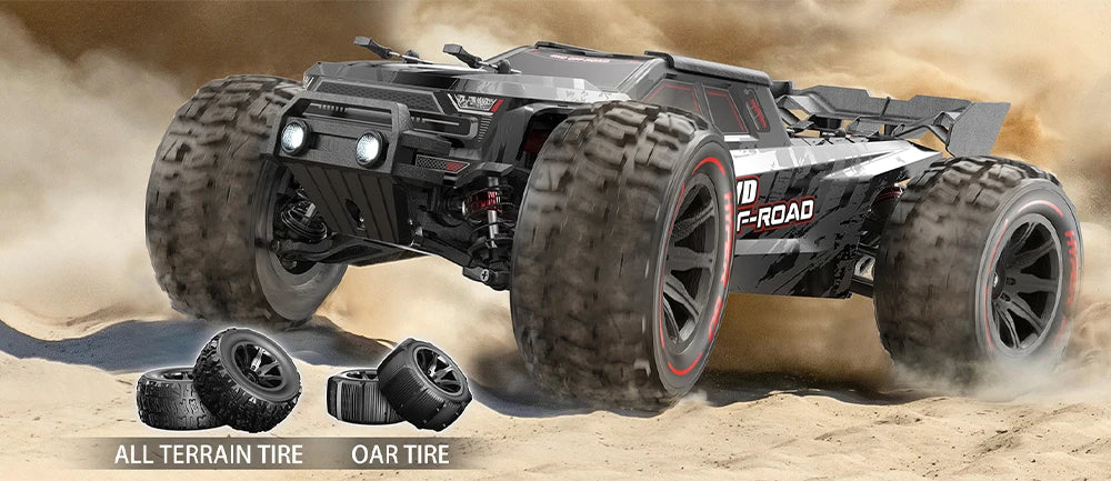 MJX 14209 14210 V3.0 1/14 RC Car 4WD Hyper Go 75km/h Brushless 2.4G Remote Control Truck Off-road Racing RC Truck Hobby RC Toy