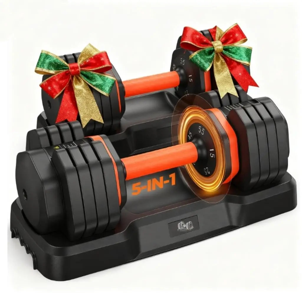 2026 FDB2 Updated Pair Adjustable Dumbbells, Available in 25/50/55/110lbs, Comes with Storage Box, Customized