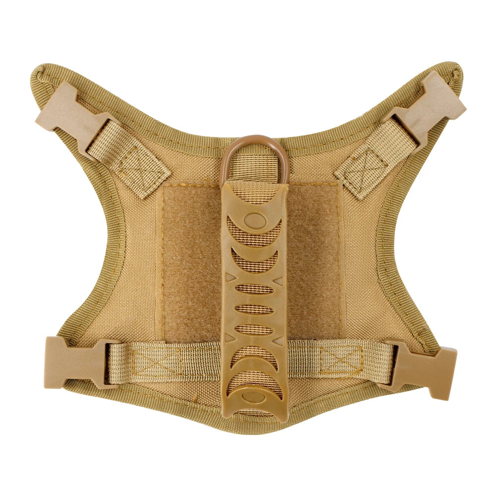 Tactical Puppy Harness Leash Set For Small Dogs Adjustable Cat Harnesses Vest For Training Walking Military Cats Dog Accessories