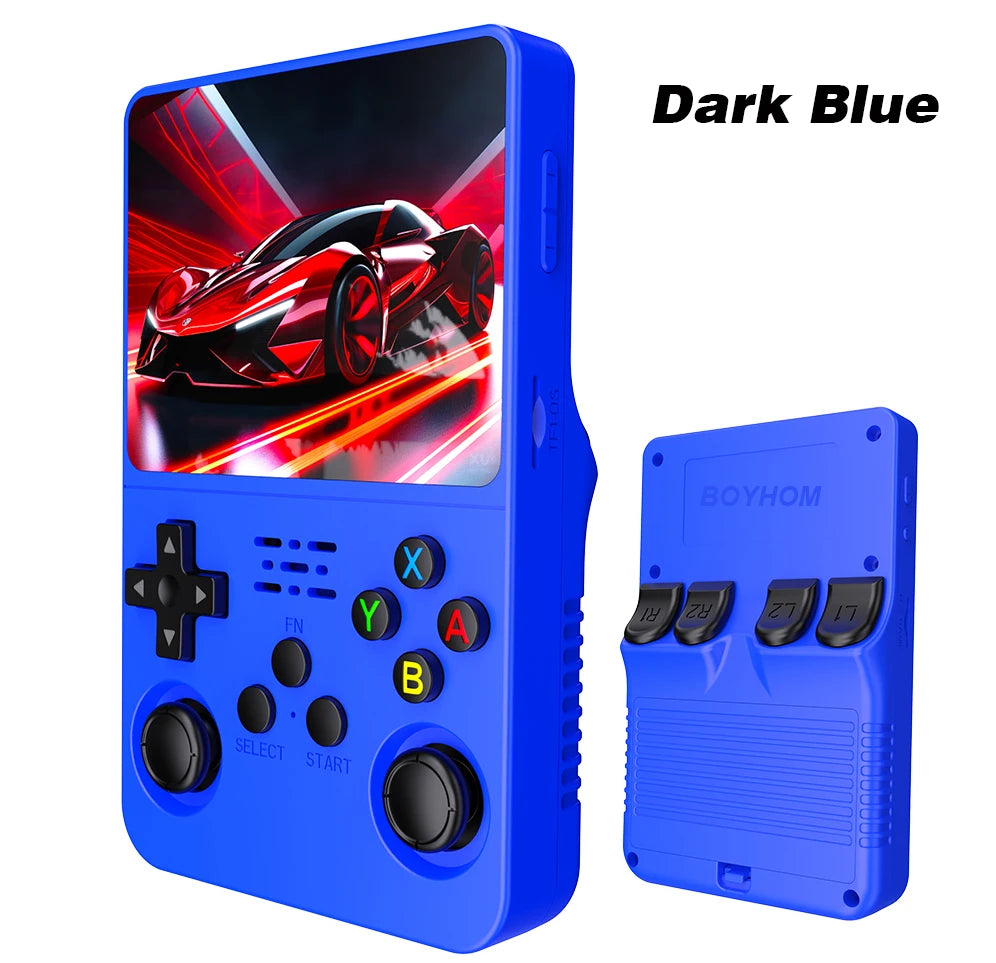 Original R36S Retro Handheld Video Game Console Linux System 3.5 Inch IPS Screen R35s Pro Portable Pocket Video Player 64GB Games 1G Ram