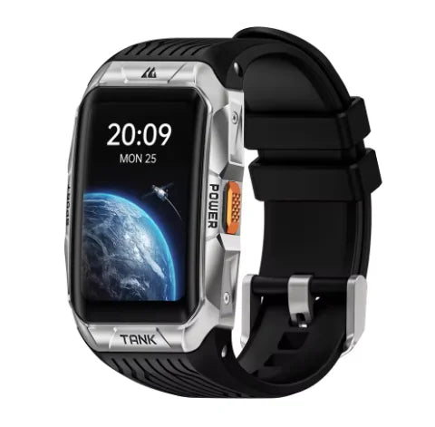 2025 X2 Ultra GPS Smart Watch For Men 3D Curved Screen Stainless Steel Body Compass Altimeter Waterproof Smartwatch