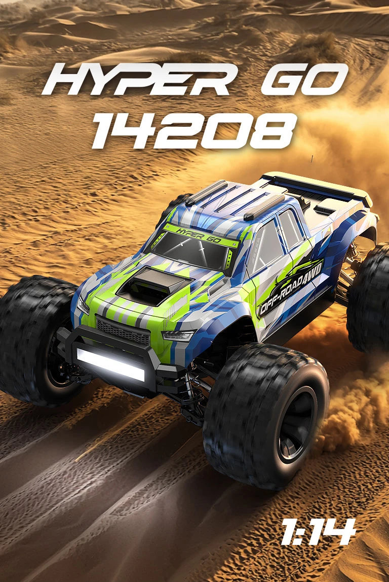 MJX 14207 1/14 4WD 2.4G RC Car 55KM/H Brushless Drift Vehicle Racing Car Remote Control Car Off-Road Truck Toys