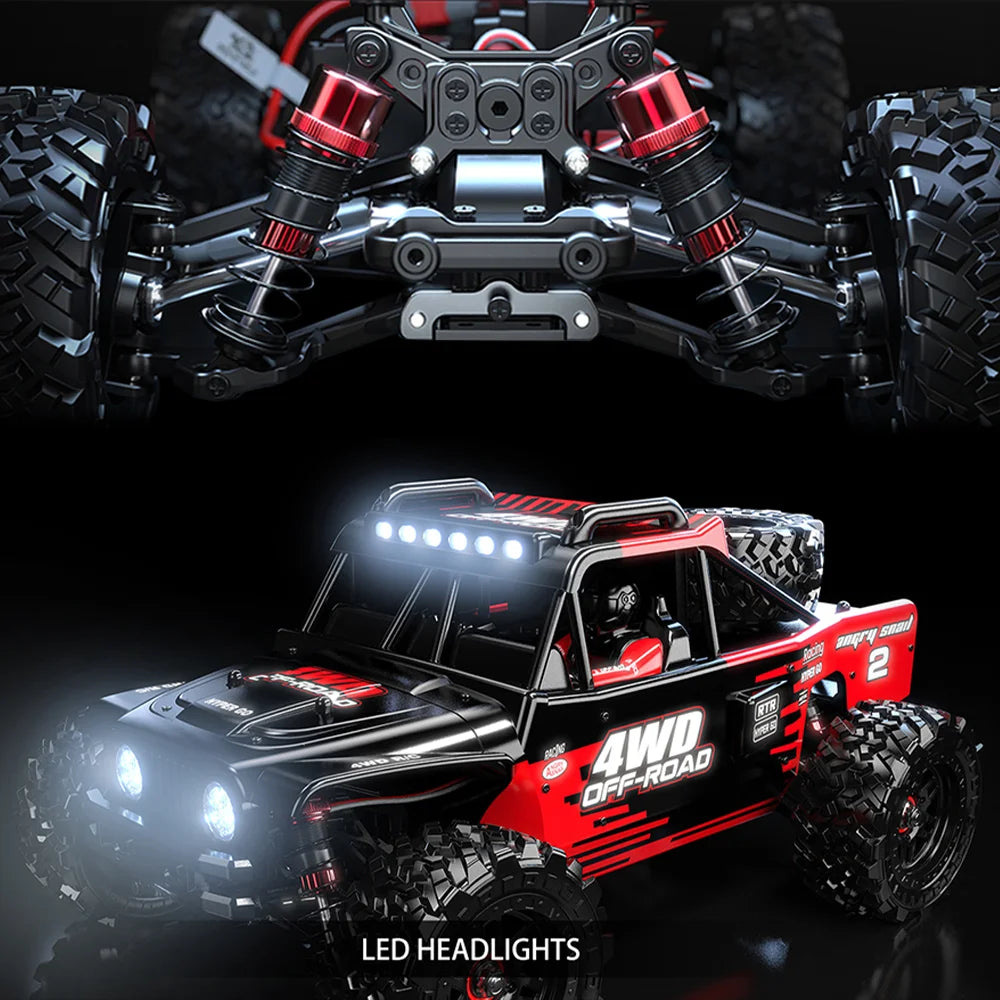 MJX 14209 14210 V3.0 1/14 RC Car 4WD Hyper Go 75km/h Brushless 2.4G Remote Control Truck Off-road Racing RC Truck Hobby RC Toy