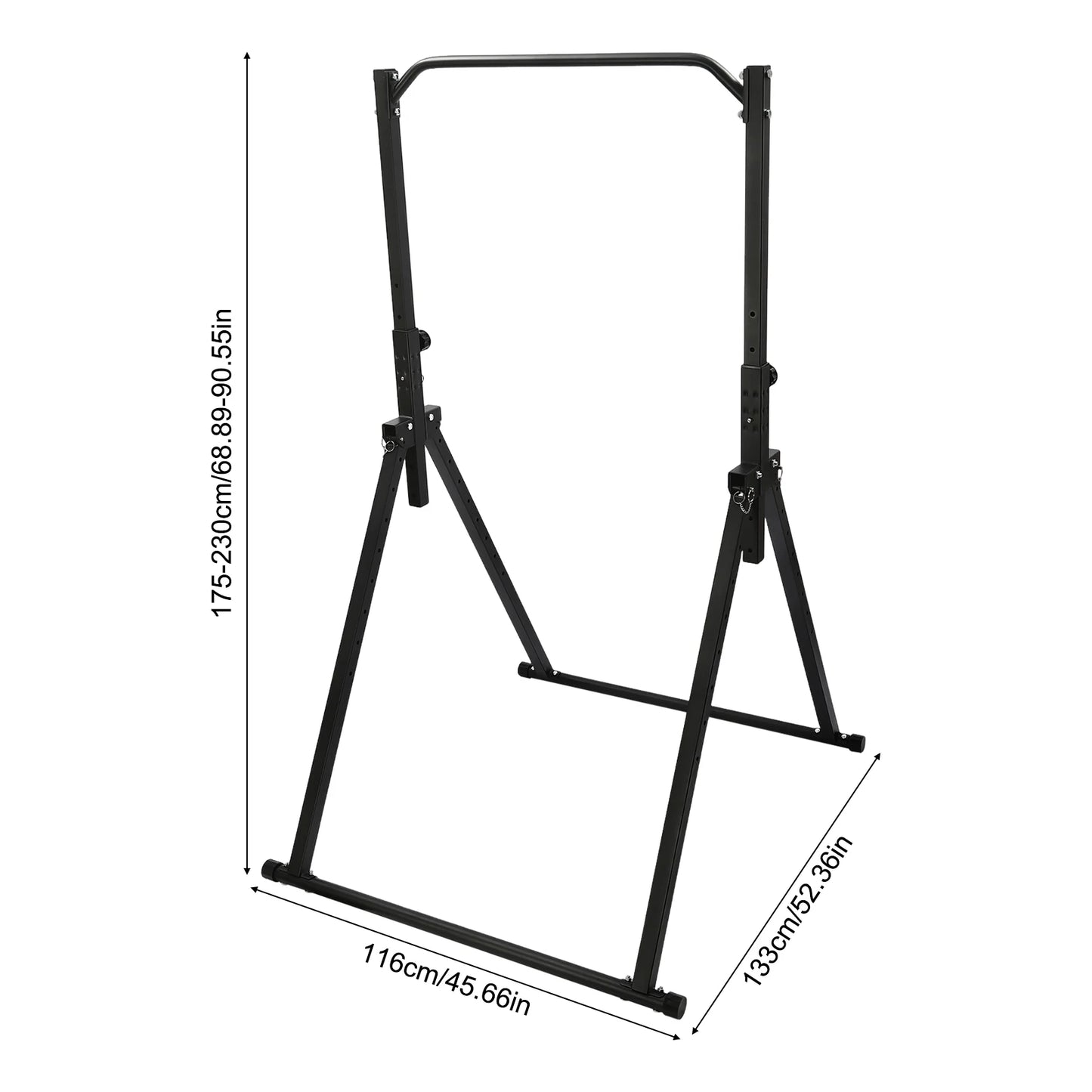 Pull Up Bar 440LBS Capacity Multi-Function Power Tower Push Up Workout Abdominal Exercise for Strength Training Home Gym