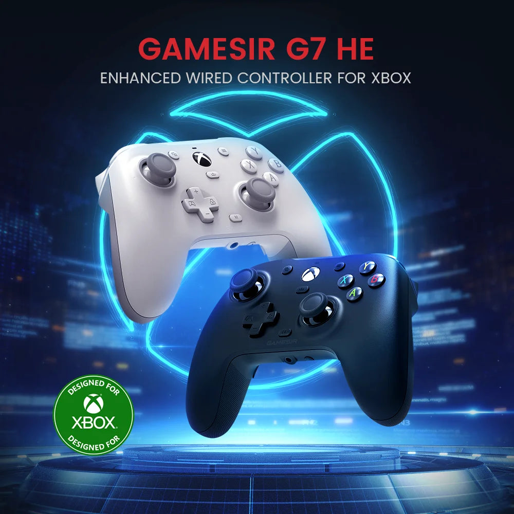 GameSir G7 HE Xbox Controller Hall Effect Gamepad for Xbox Series X, Xbox Series S, Xbox One X, Xbox One S Game Console