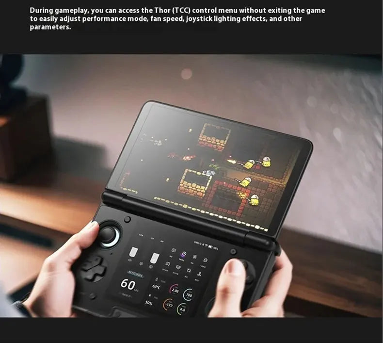 AYN Thor 6'' OLED Dual Screen Gaming Handheld Qualcomm Snapdragon CPU Android13 6000mAh Battery Hall Stick Game Console