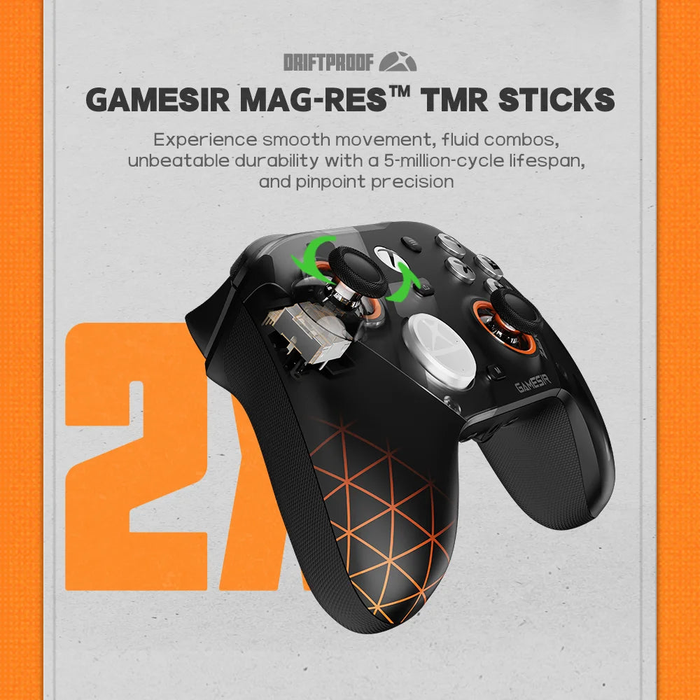 GameSir G7 Pro Zenless Zone Zero Wireless Xbox Controller – Charging Dock, TMR Joytick, Hall Effect Trigger, Swappable Faceplate