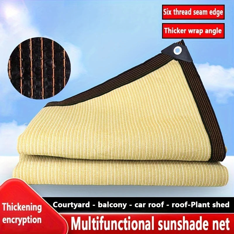[Pet Area Sunshade Net] with Thickened Weaving and Durable Fixing Devices, It Can Provide Sufficient Shelter for Dog Kennels Th