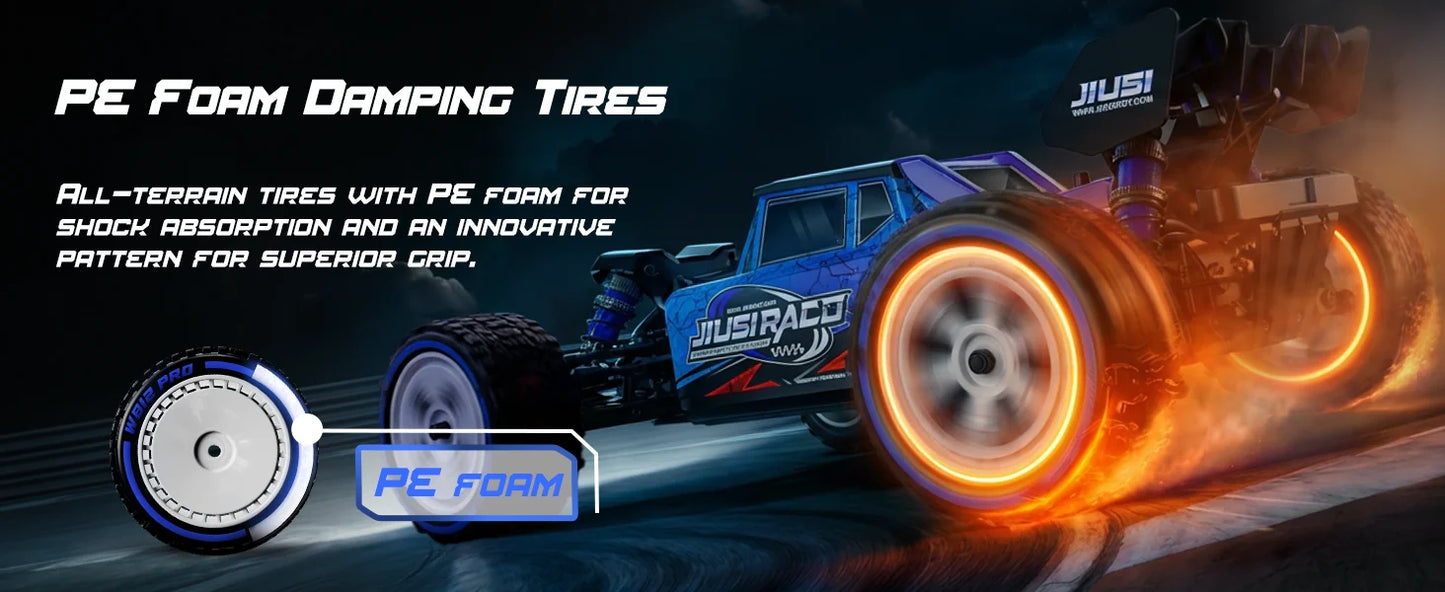 JIUSI 1/12 4WD WB12 Pro Rc Car 4x4 Off-Road Rc Truck Brushless 3600KV 80km/h High-Speed 2.4G Remote Control 3S 35C 2200mAh Toy Car Rc Cars For Adults Local Shipping From US