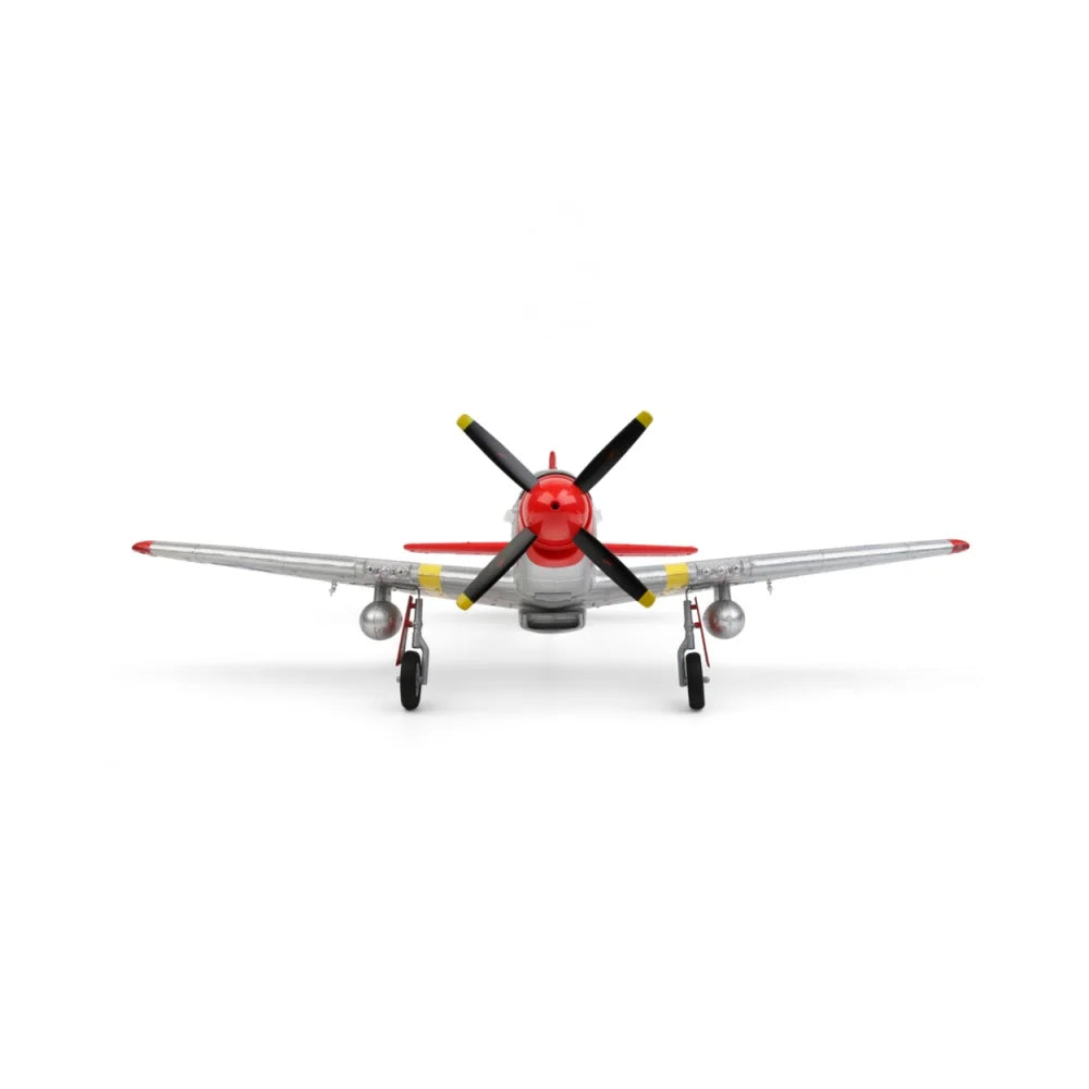 XK A280 P-51 3D/6G System 560mm Wingspan 2.4GHz 4CH EPP RC Airplane Fighter RTF With LED Lights Vehicles Toy Gift for Beginner