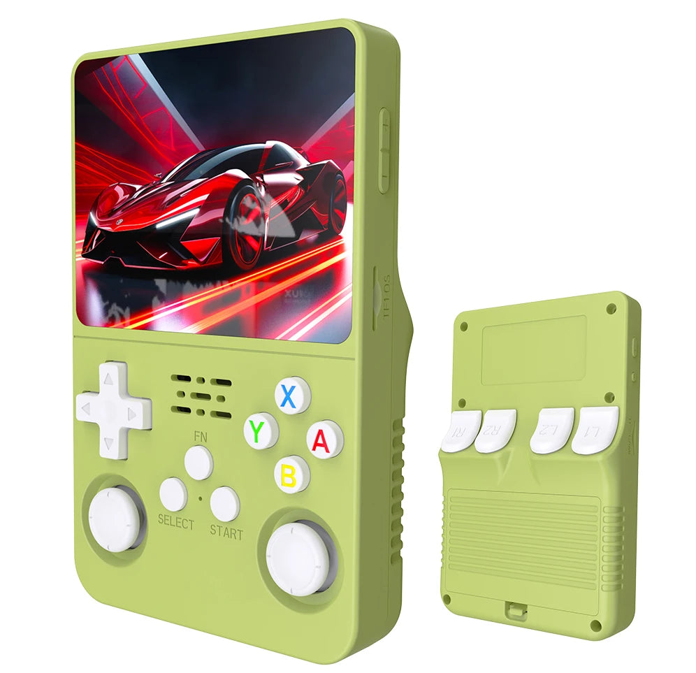 Original R36S Retro Handheld Video Game Console Linux System 3.5 Inch IPS Screen R35s Pro Portable Pocket Video Player 64GB Games 1G Ram
