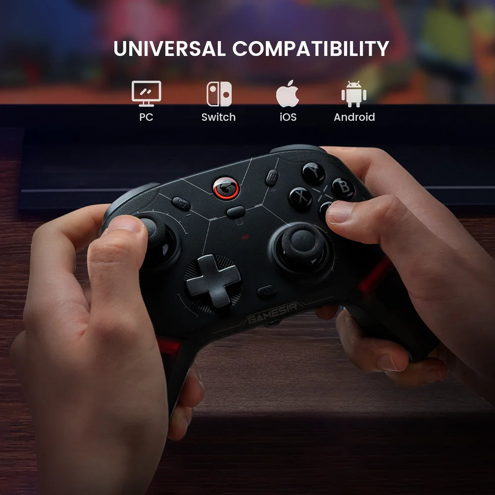 GameSir Cyclone 2 Multi-Platform Gaming Controller, Wireless for Nintendo Switch 2, PC, iOS, Android | Hall Effect, 6-Axis Gyro