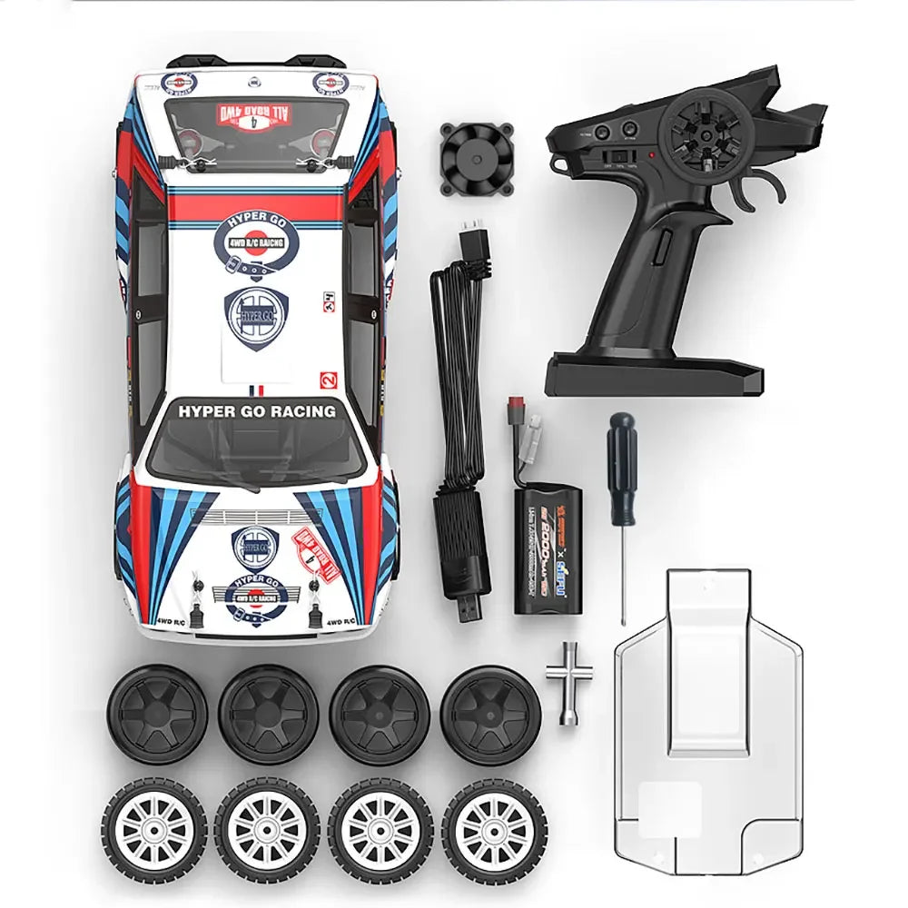 1/14 MJX 14302 New V2.0 Rc Car Brushless Motor Hyper Go 4wd Off-Road Remote Control Cars 55km High Speed Racing Drift Toy