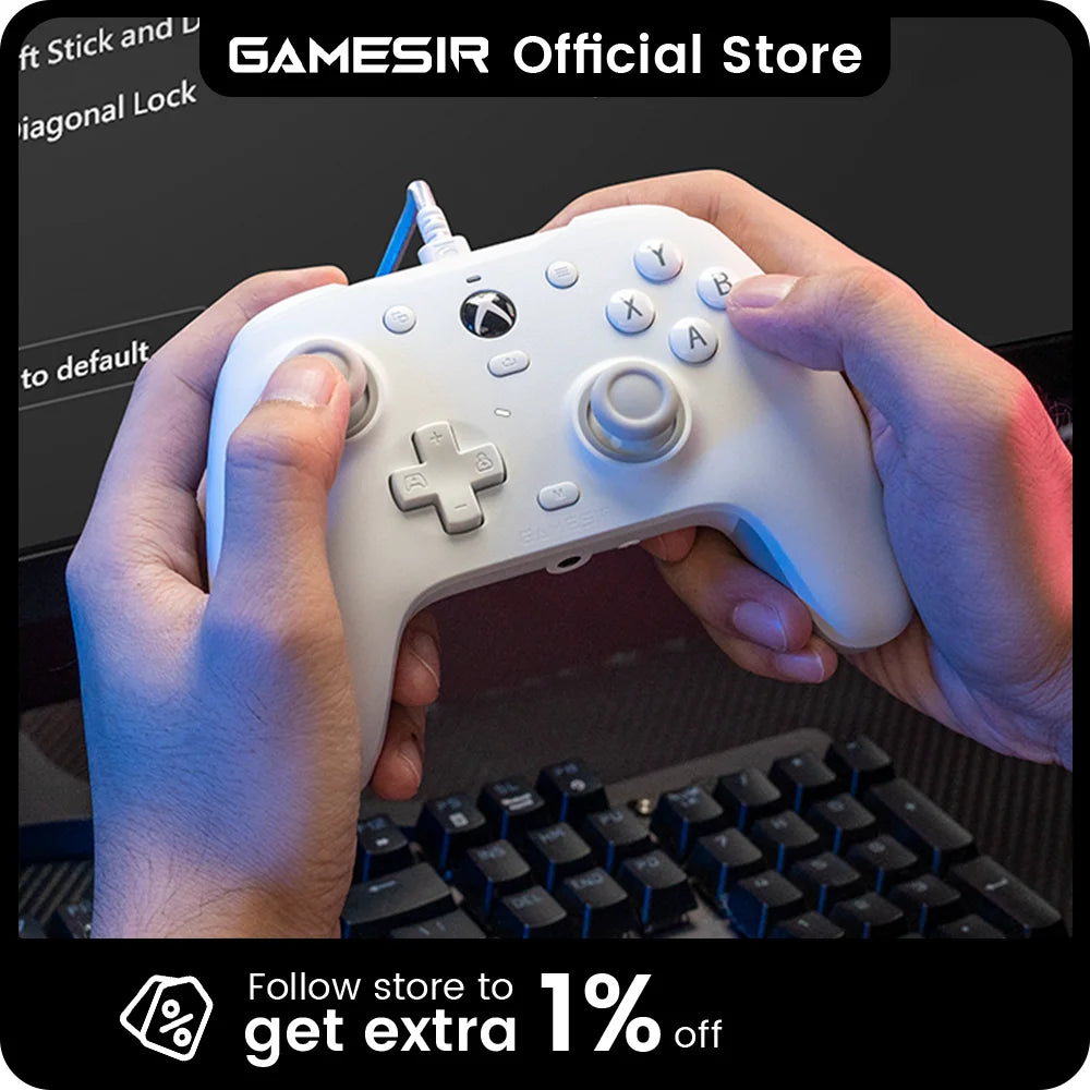 GameSir G7 HE Xbox Controller Hall Effect Gamepad for Xbox Series X, Xbox Series S, Xbox One X, Xbox One S Game Console