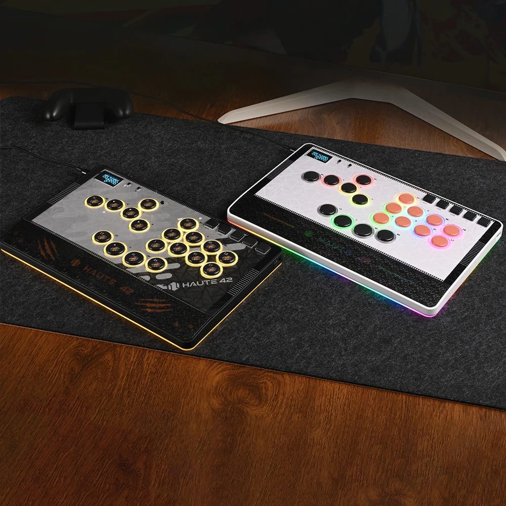 C-AT Magnetic Leverless Hitbox Controller Stickless Arcade Controller Keyboard For PC/PS4/PS5/Switch Hitbox Fightstick
