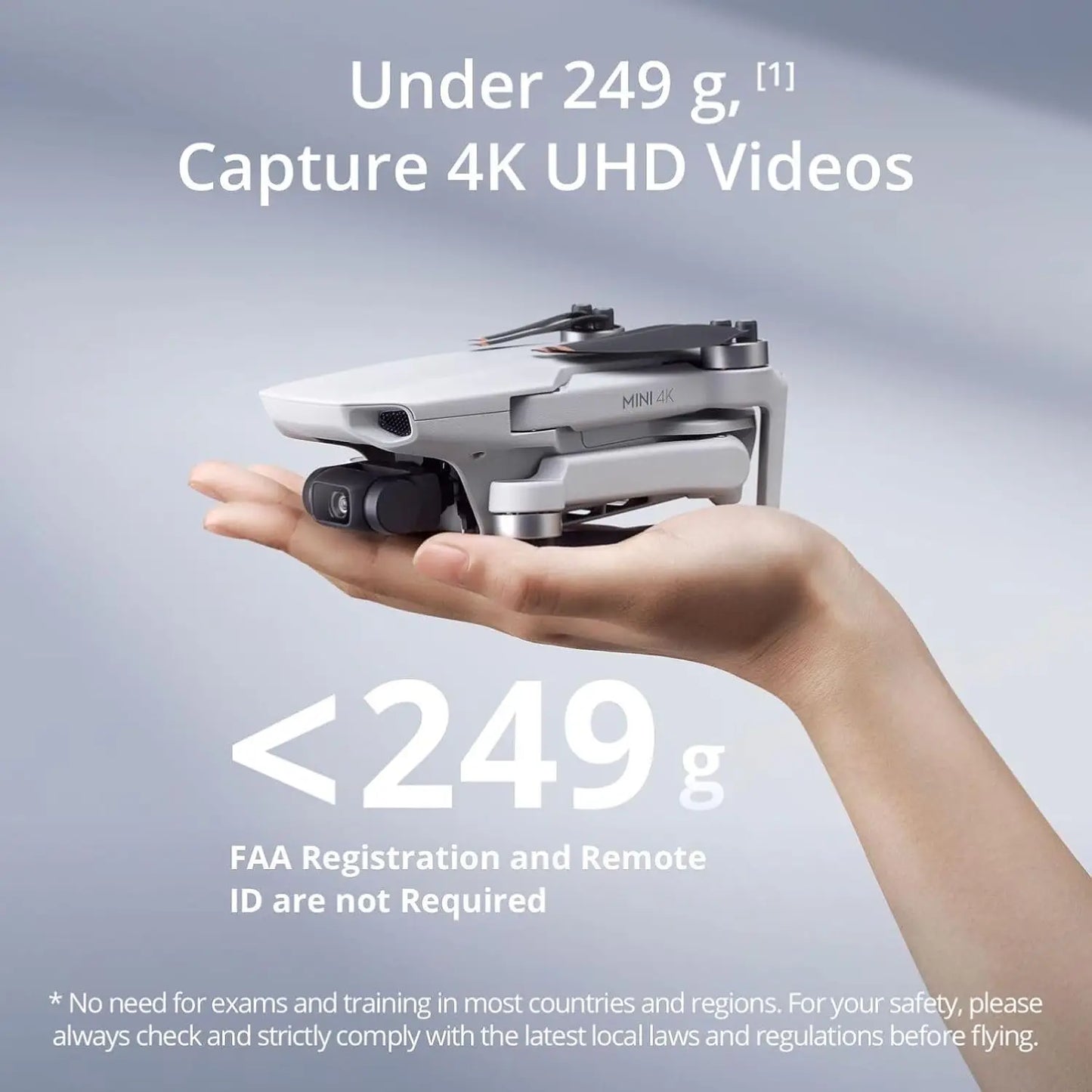 Refurbish DJI Mini 3 Drones with Camera for Adults 4K