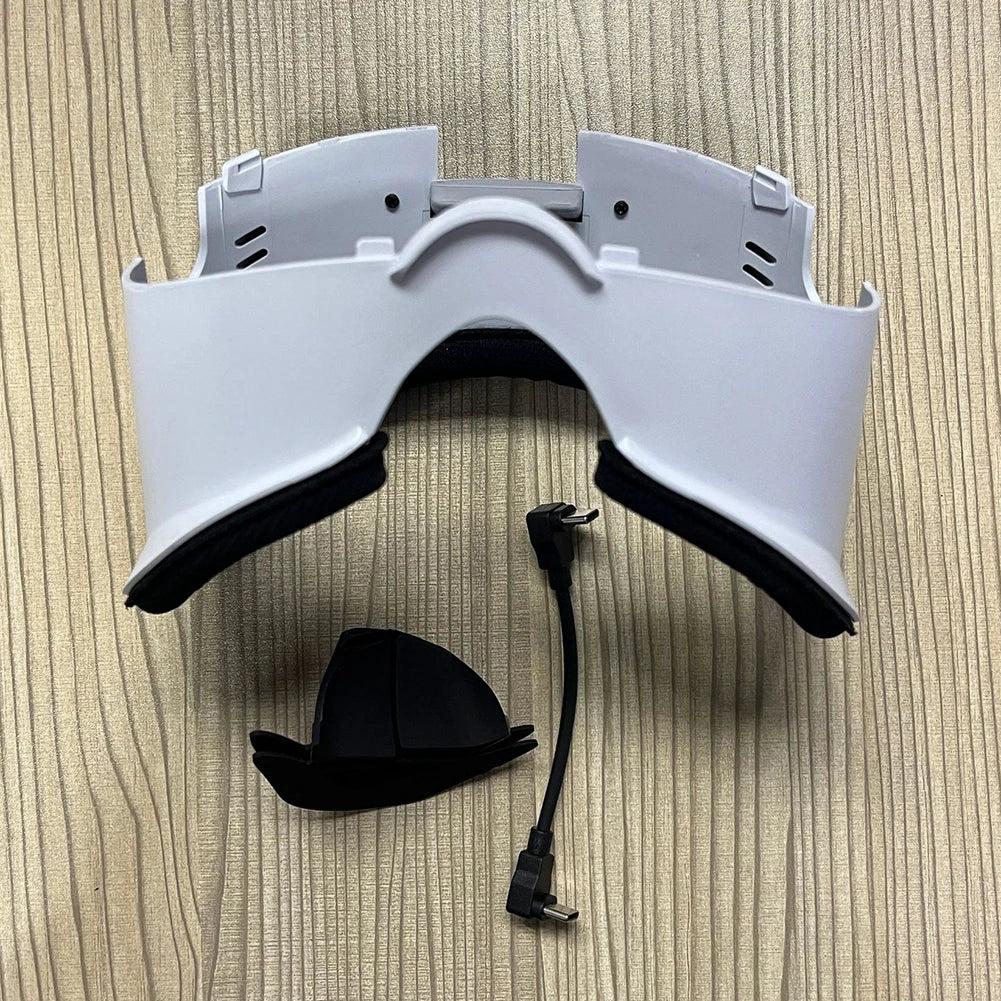 Cooling Fan Face Cover Facial Interface Radiator Rechargeable Cool Mask with Anti-Leakage Nose Pad for Meta Quest 3 VR Headset