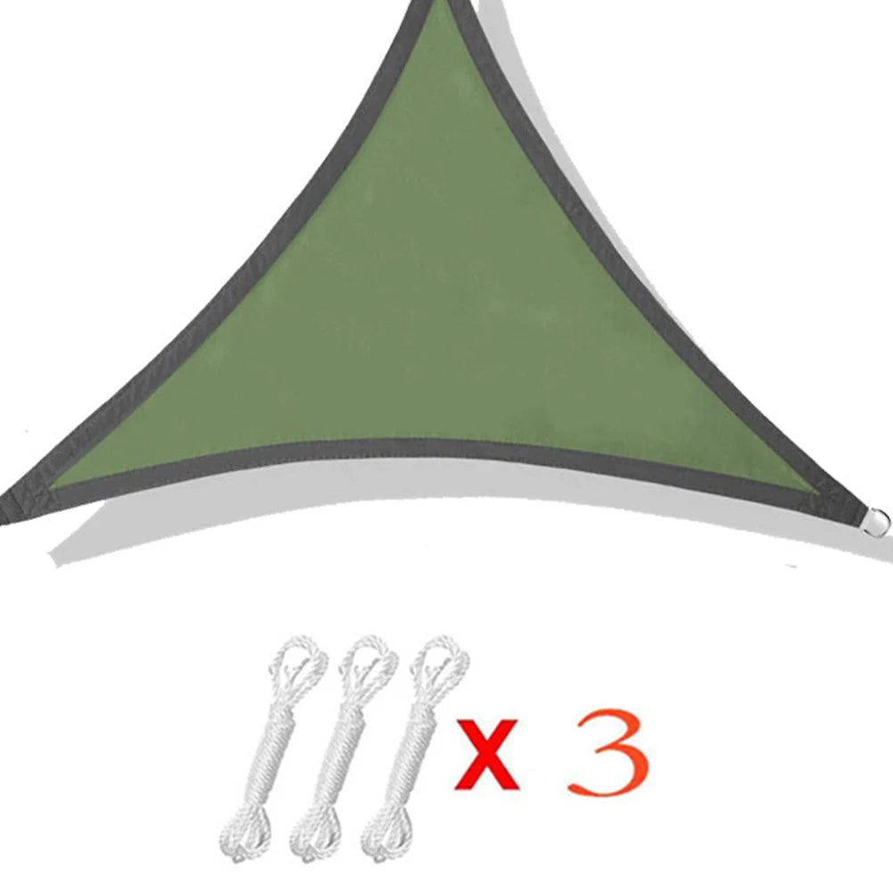 Sun Shade UV Block Oxford Cloth Canopy Patio Cover Breathable Sunlight Block Awning for Backyard Lawn Garden Outdoor Activities