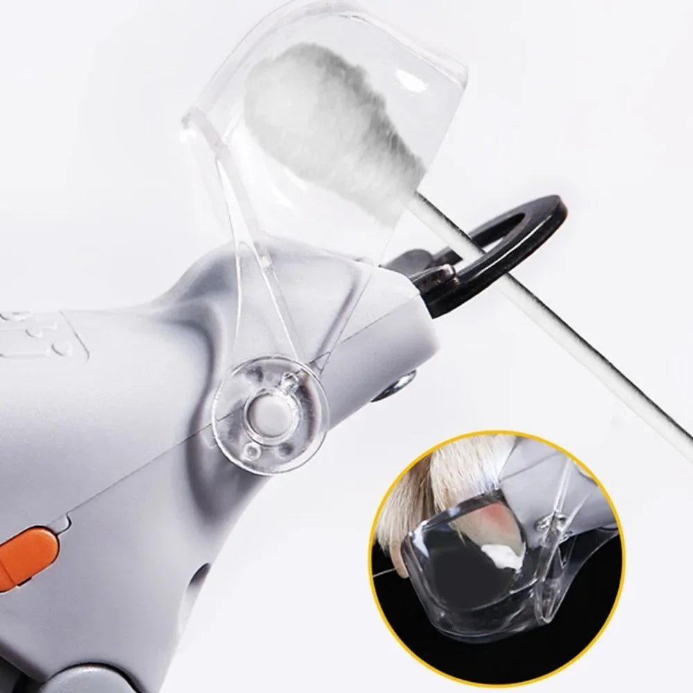 Professional Pet Metal Nail Clipper Scissors with LED Light Cat Dog Nail Clipper Tool Toeclaw Cutter for Pet Cleaning Supplies