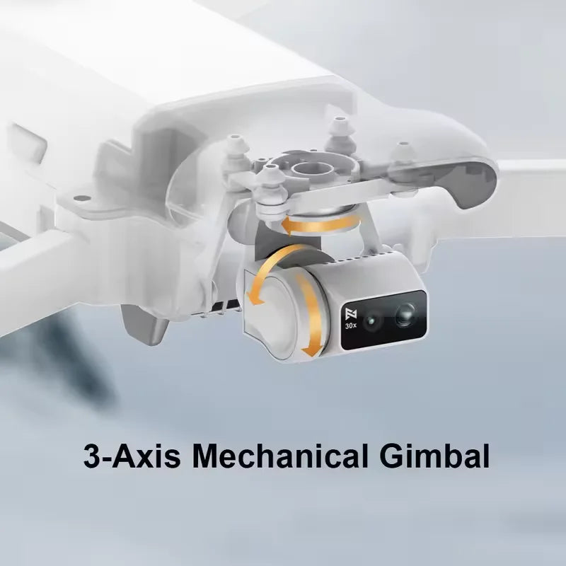 X8 Tele Max 4K Professional Drone Wide-Angle Tele Camera 30x Hybrid Zoom 3-axis Gimbal AI Super Night Video RC Quadcopter