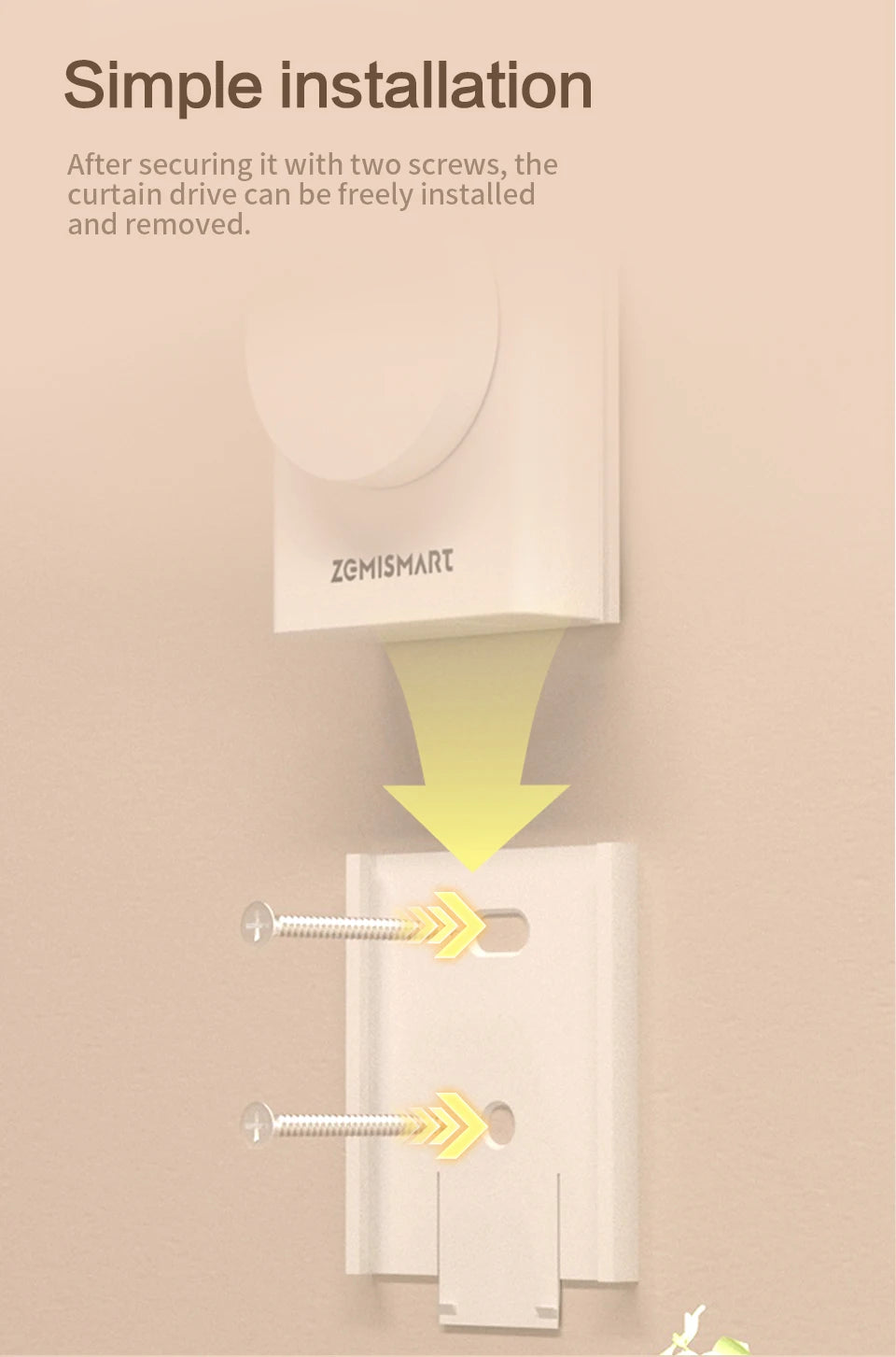 Matter Thread Smart Roller Shade Driver Built-in Battery Knob Control Work with Homekit Alexa Google Home Smartthings