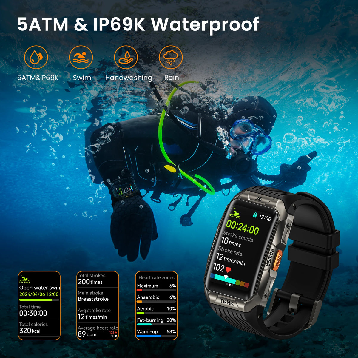 2025 X2 Ultra GPS Smart Watch For Men 3D Curved Screen Stainless Steel Body Compass Altimeter Waterproof Smartwatch