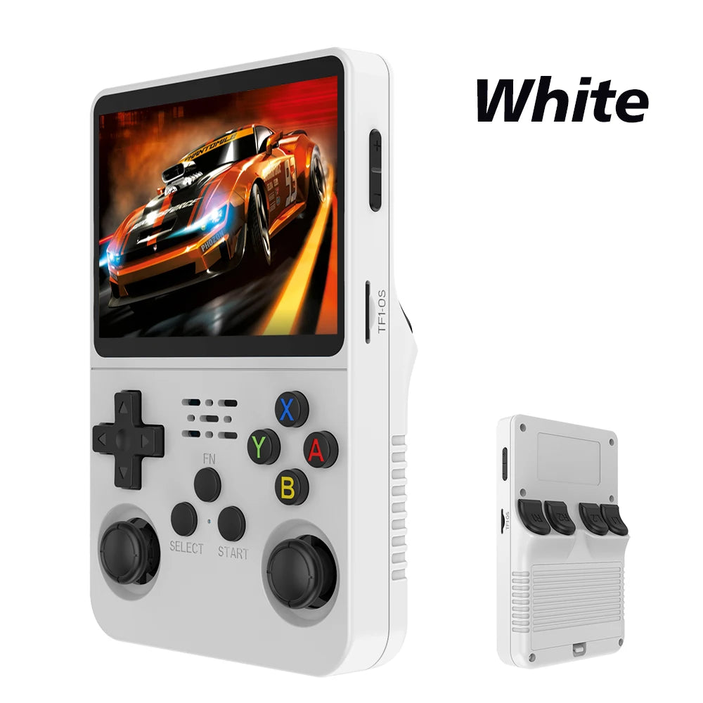 Original R36S Retro Handheld Video Game Console Linux System 3.5 Inch IPS Screen R35s Pro Portable Pocket Video Player 64GB Games 1G Ram
