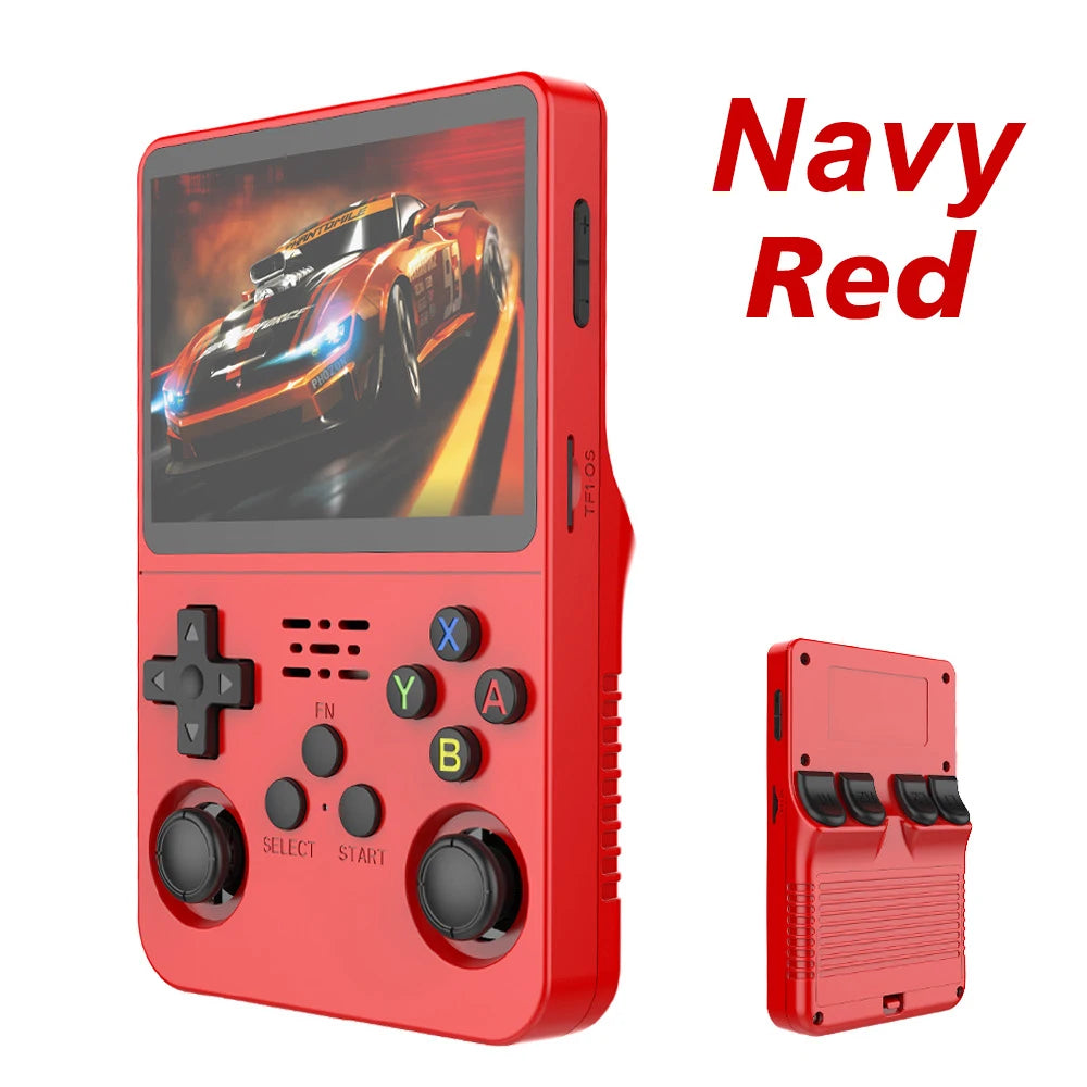 Original R36S Retro Handheld Video Game Console Linux System 3.5 Inch IPS Screen R35s Pro Portable Pocket Video Player 64GB Games 1G Ram