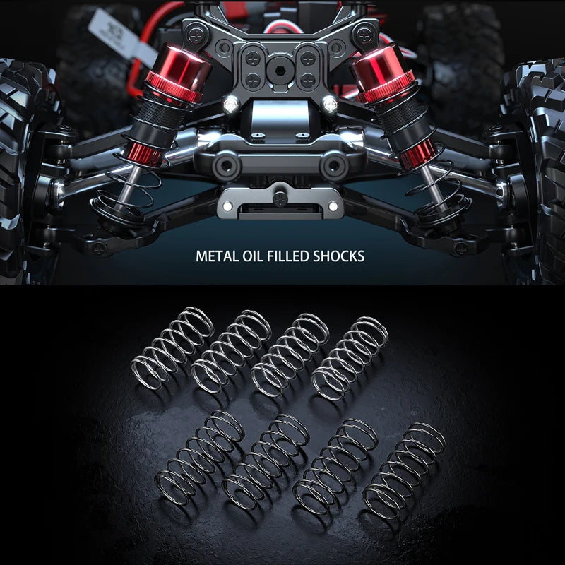 MJX 14209 14210 V3.0 1/14 RC Car 4WD Hyper Go 75km/h Brushless 2.4G Remote Control Truck Off-road Racing RC Truck Hobby RC Toy