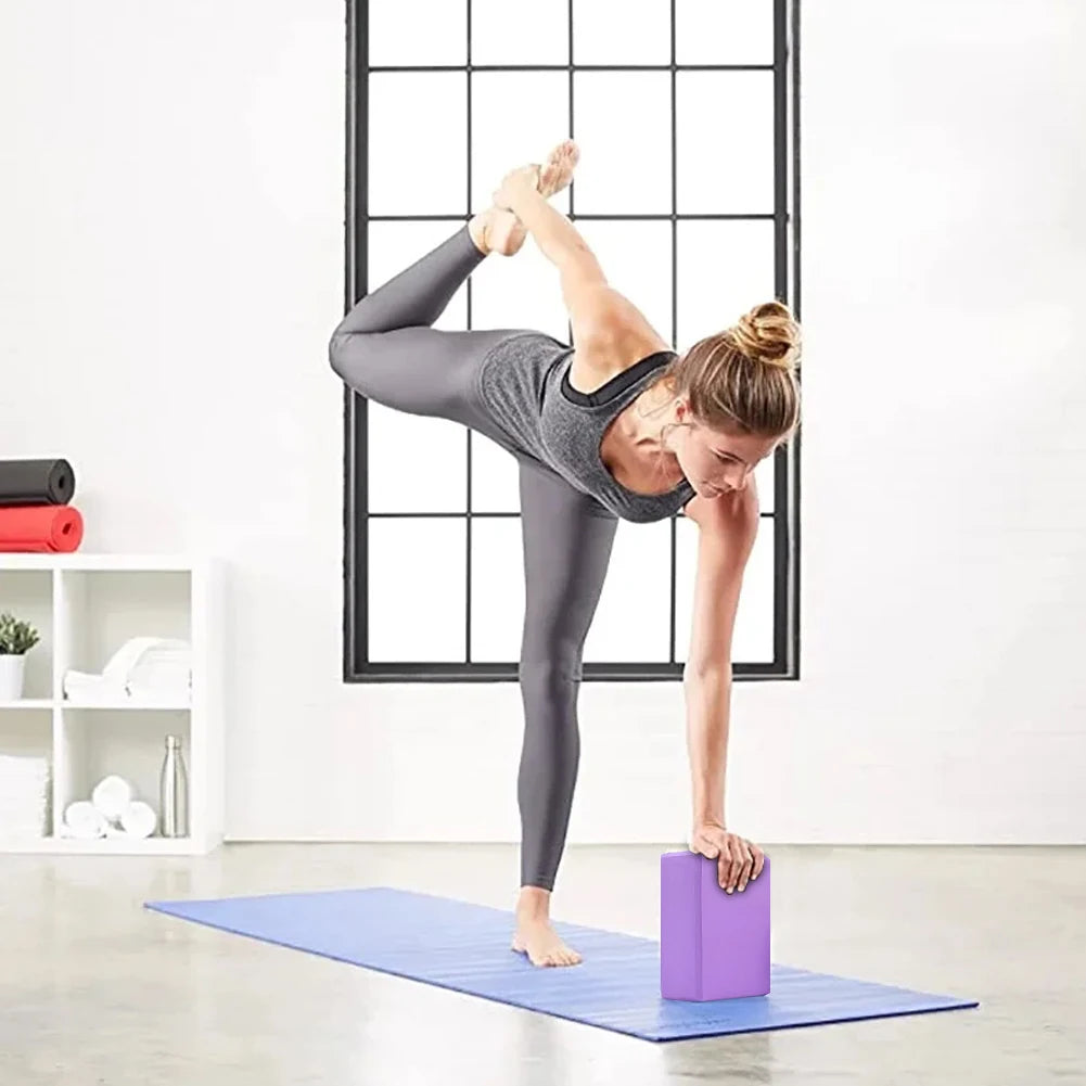 Yoga Building Blocks Cubes Pilates Bricks Reinforcement Sports Yoga Supplies Exercise Home Exercise Equipment Fitness Yoga Block
