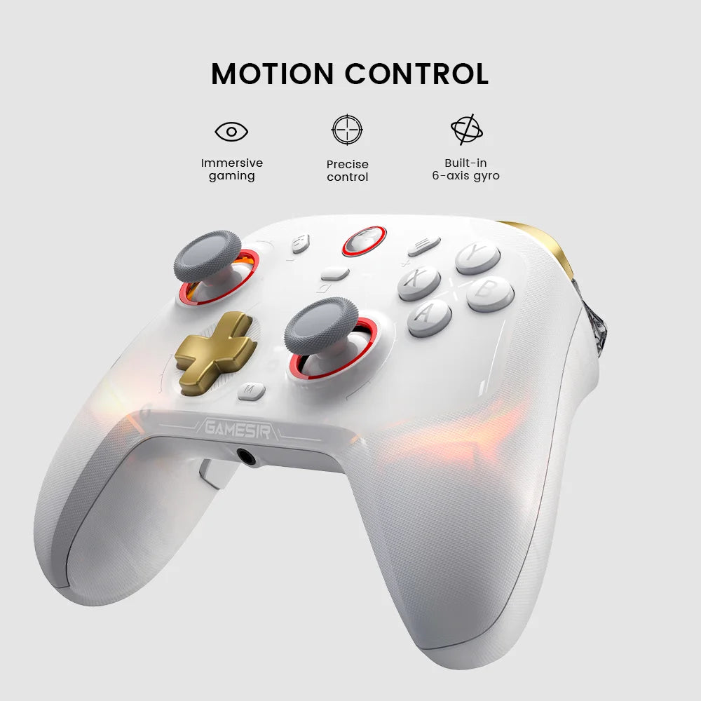 GameSir Cyclone 2 Multi-Platform Gaming Controller, Wireless for Nintendo Switch 2, PC, iOS, Android | Hall Effect, 6-Axis Gyro