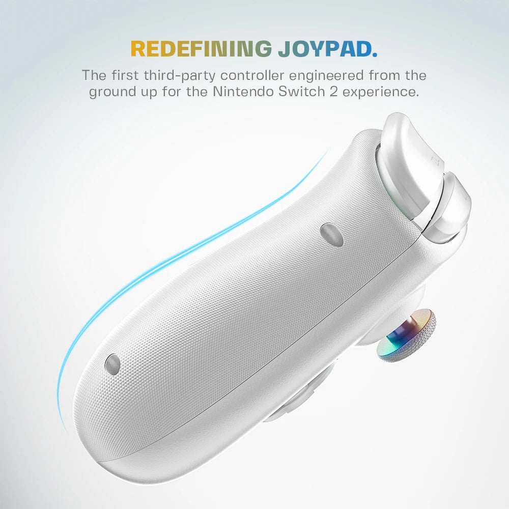 NYXI Hyperion 3 Wireless JoyPad for Switch 2 WHITE