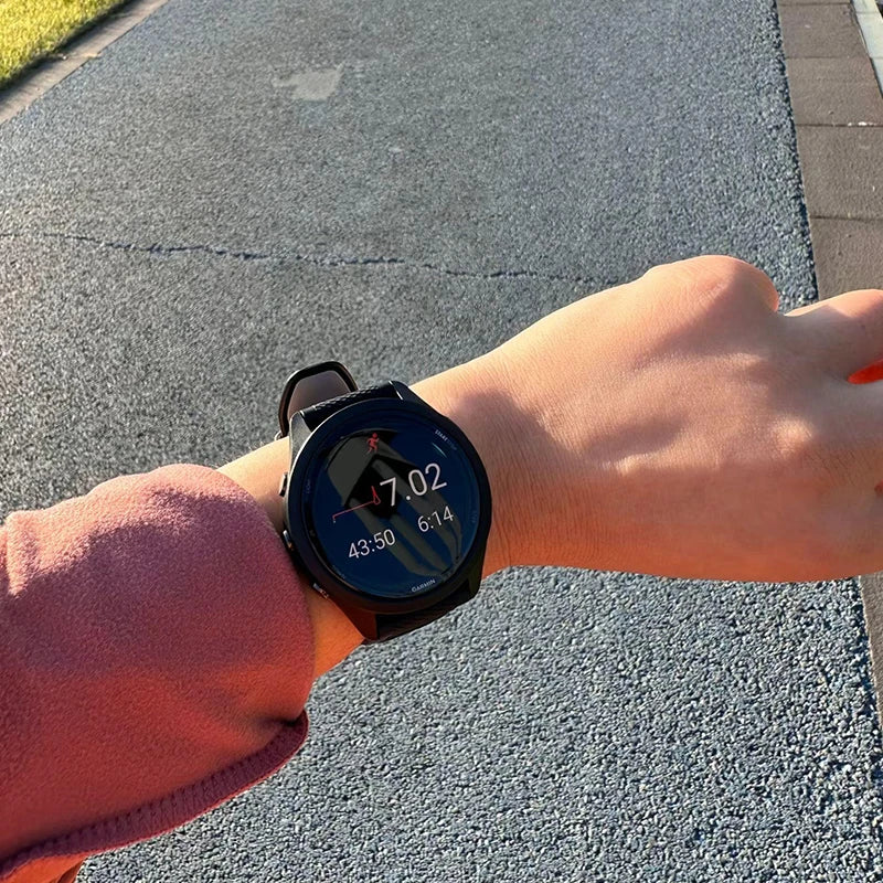 Forerunner 265 GPS 46mm Smartwatch 1.3" AMOLED Touchscreen Display Heart Rate Monitoring Training Metric Message Notice