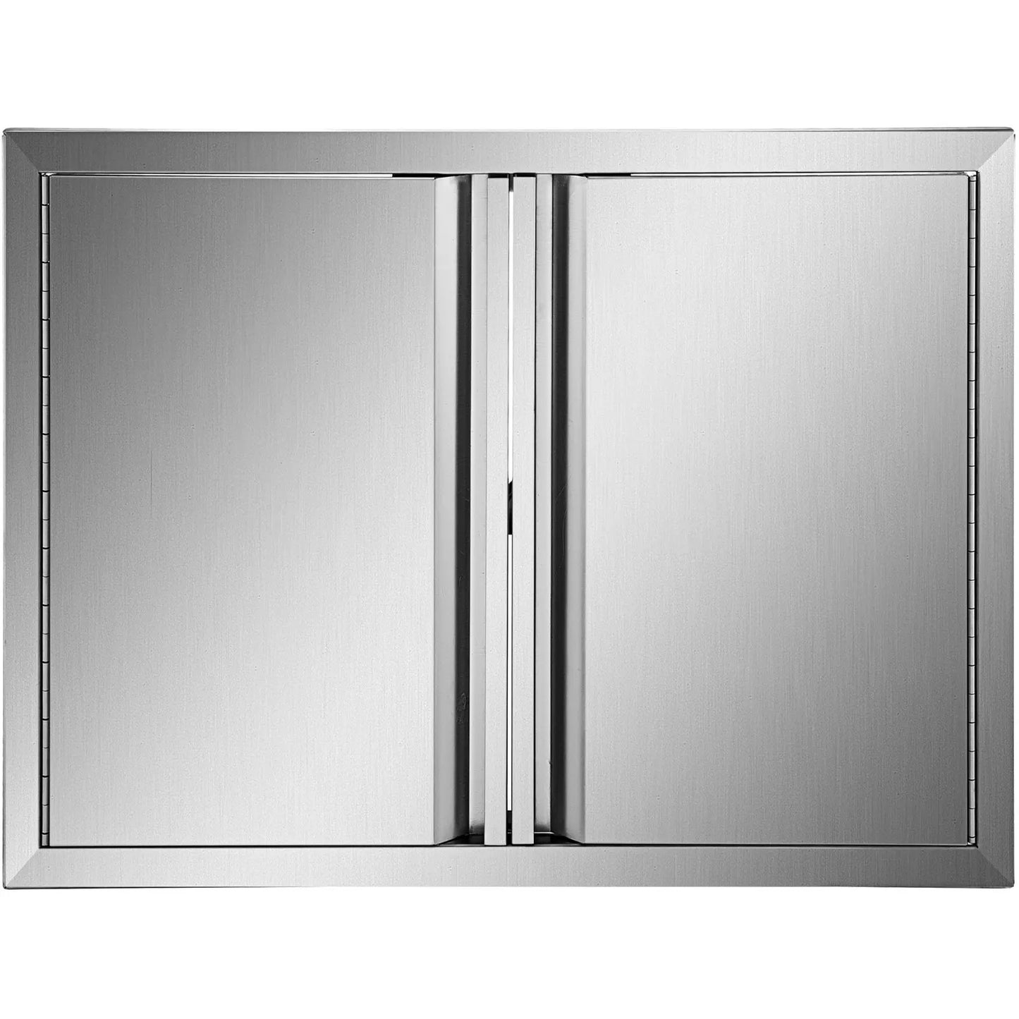 SucceBuy Stainless Steel BBQ Cabinet Access Door W/ Recessed Handle for Indoor/Outdoor Kitchen BBQ Island Kitchen Sink Fireplace