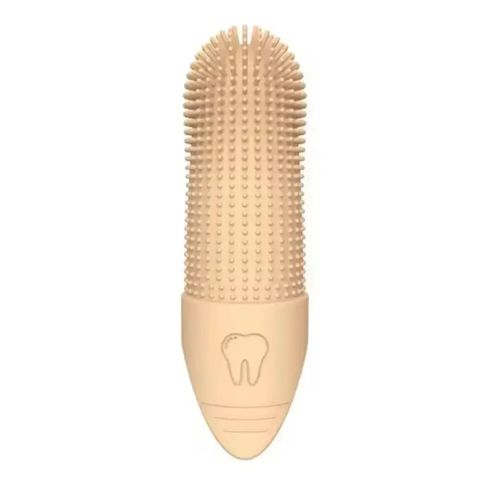 Dog Toothbrush, 360° Cleaning Finger Toothbrush for Dogs, Food Grade Silicone Dog Finger Toothbrush for Dogs & Cats Dental Care