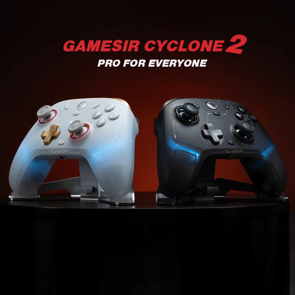 GameSir Cyclone 2 Multi-Platform Gaming Controller, Wireless for Nintendo Switch 2, PC, iOS, Android | Hall Effect, 6-Axis Gyro