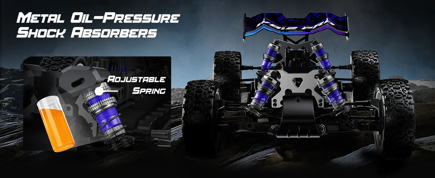 JIUSI 1/12 4WD WB12 Pro Rc Car 4x4 Off-Road Rc Truck Brushless 3600KV 80km/h High-Speed 2.4G Remote Control 3S 35C 2200mAh Toy Car Rc Cars For Adults Local Shipping From US