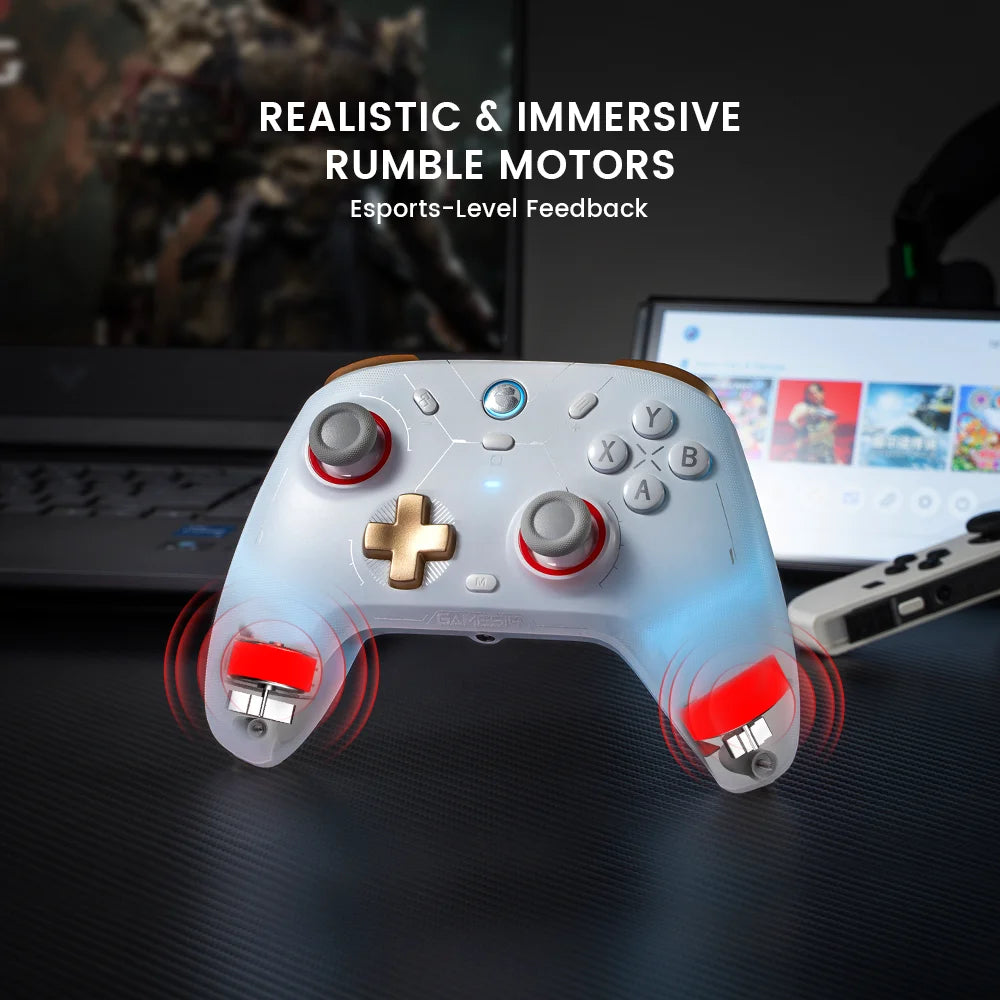 GameSir Cyclone 2 Multi-Platform Gaming Controller, Wireless for Nintendo Switch 2, PC, iOS, Android | Hall Effect, 6-Axis Gyro