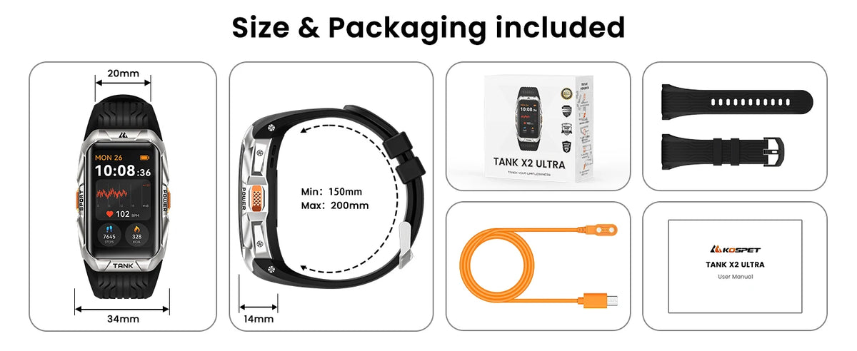 2025 X2 Ultra GPS Smart Watch For Men 3D Curved Screen Stainless Steel Body Compass Altimeter Waterproof Smartwatch
