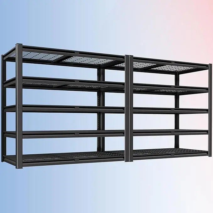 Heavy Duty Garage Shelving 2200 LBS 4 Tier Heavy Duty Storage Shelves Adjustable Industrial Metal Wire Shelf Unit, Customized