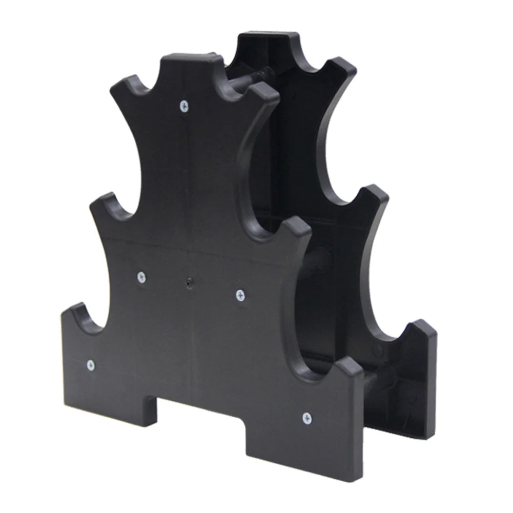 Dumbbell Rack 3 Tier Weight Storage Organizer Compact Weight Rack for Dumbbells Small for Home Gym Organization